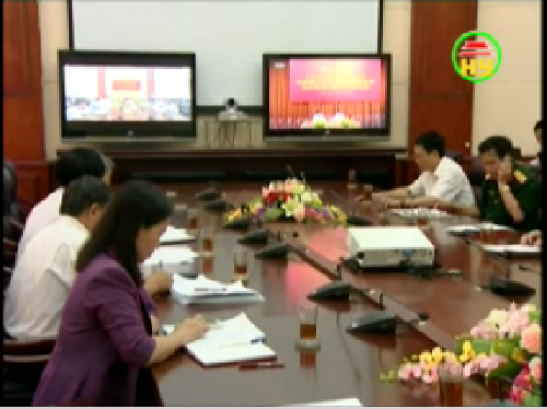 Hưng Yên dự hội nghị trực tuyến sơ kết 3 năm thực hiện Chỉ thị 03 của Bộ Chính trị